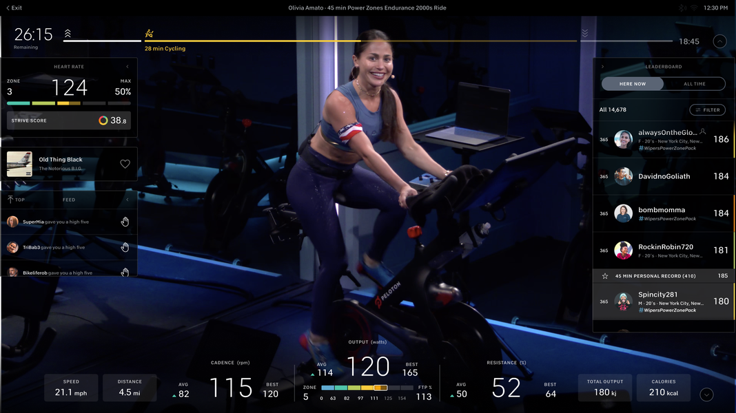 Peloton support