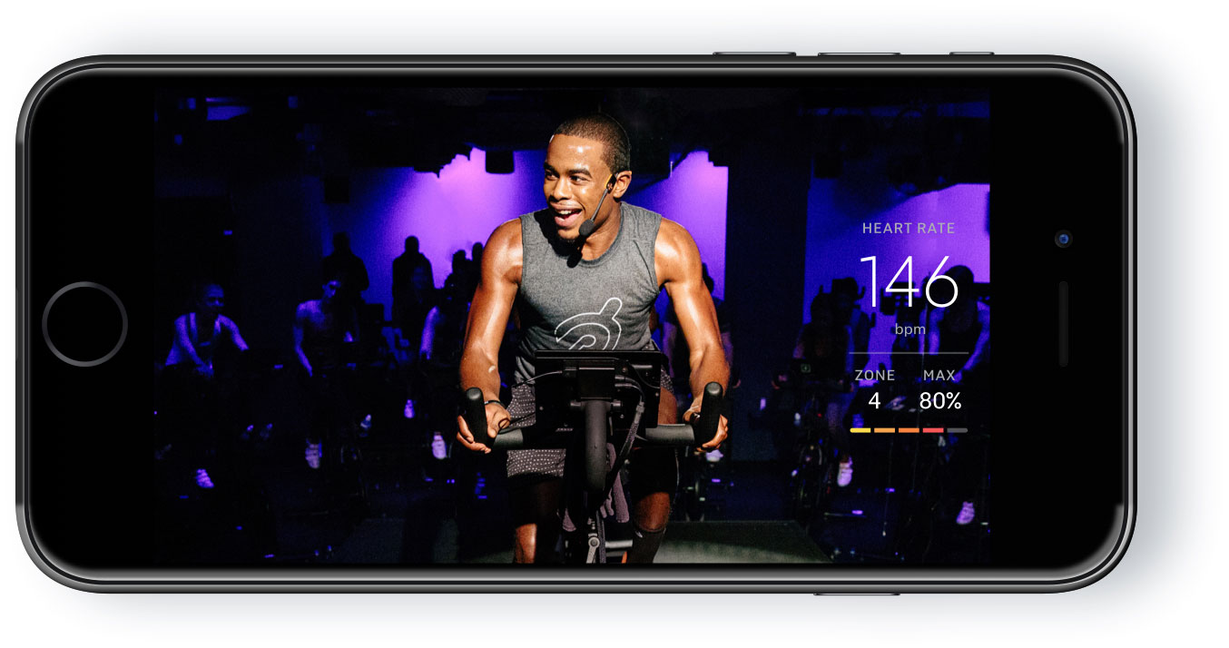 Connect apple watch heart rate store to peloton