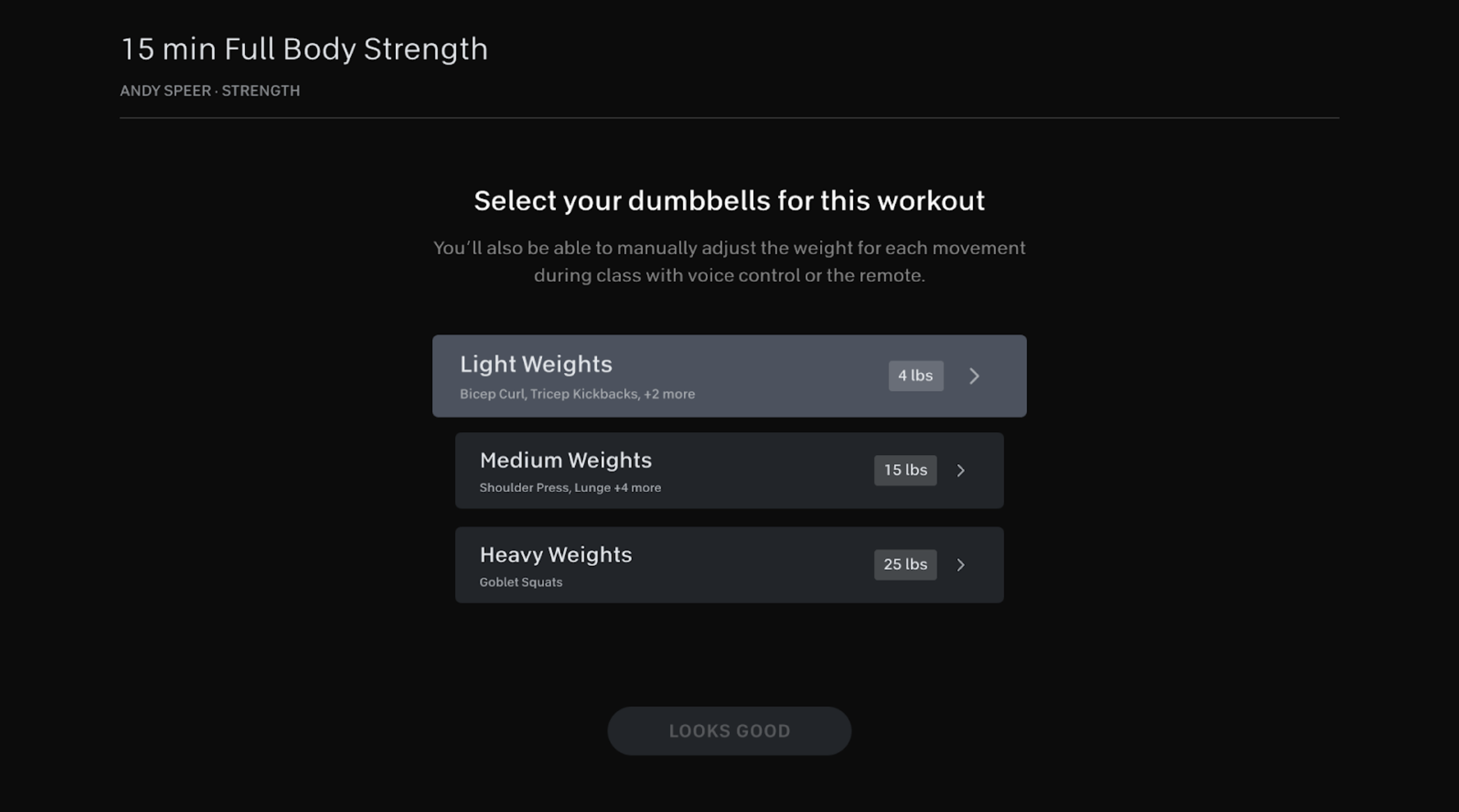 Manually add discount workout to peloton