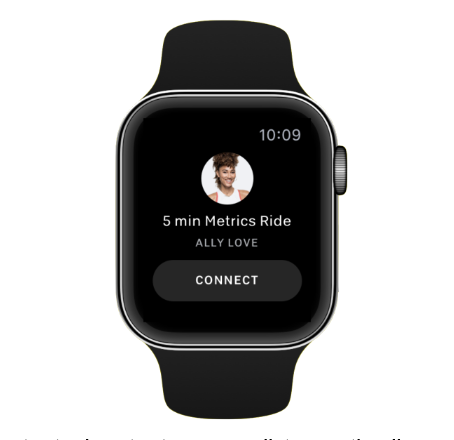 Peloton on best sale apple watch