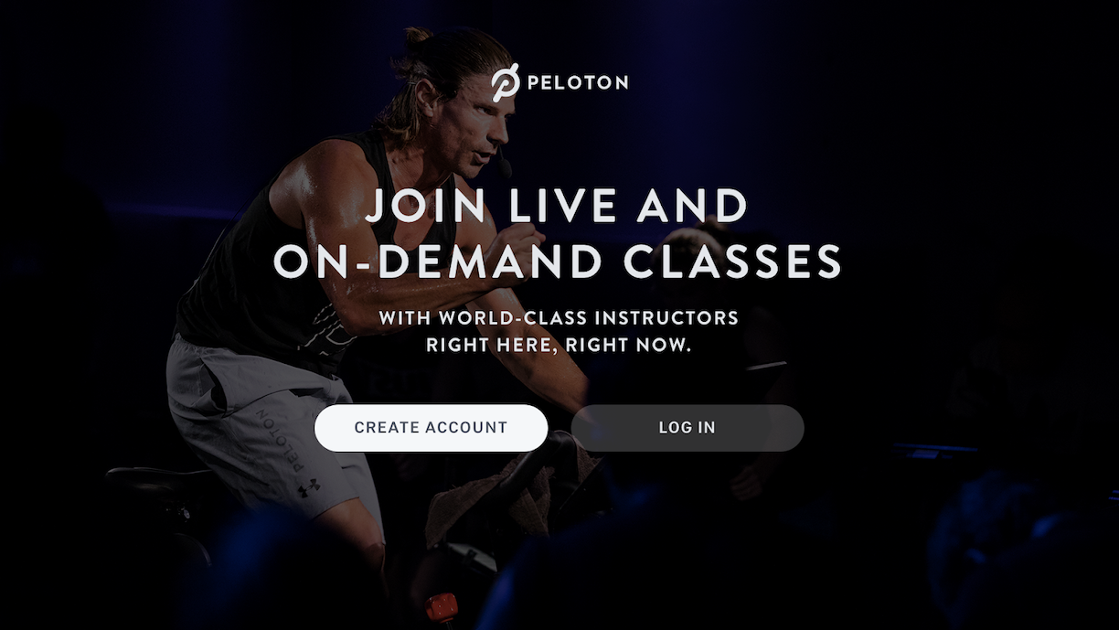 Peloton on shop demand classes