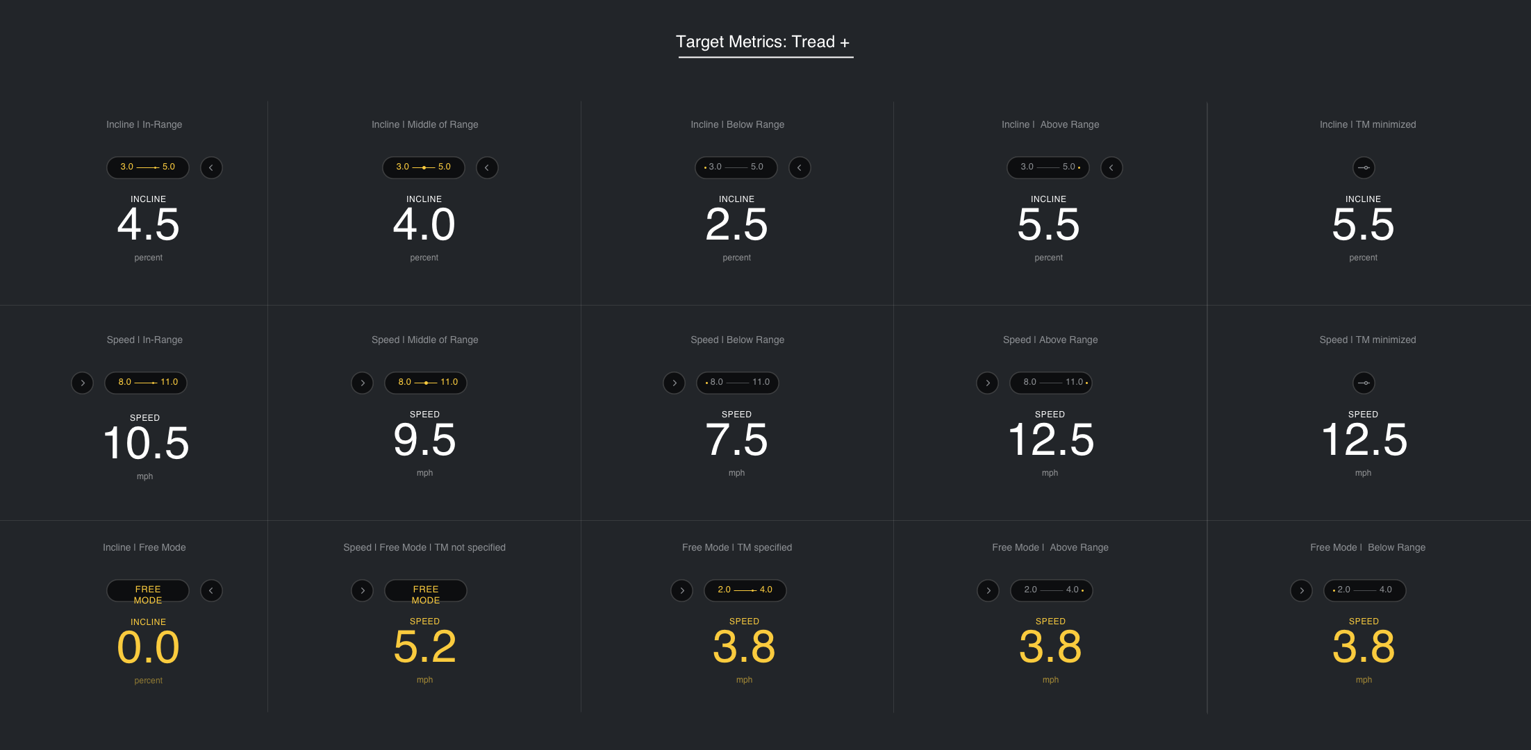 Peloton store metrics ride