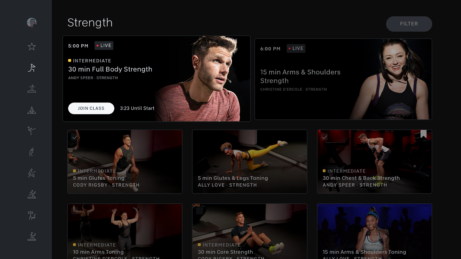 Downloading and Using The Peloton App On Roku