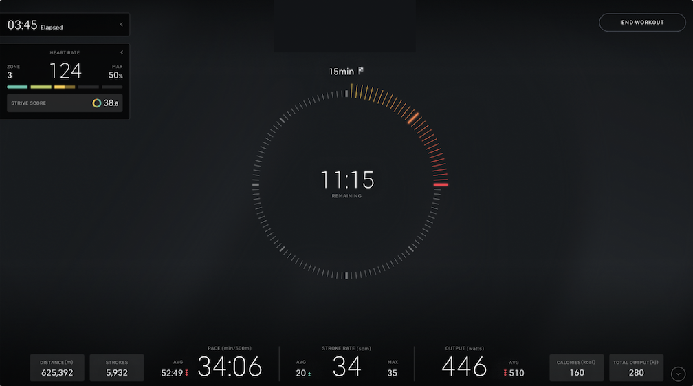 Peloton Workouts: Just With Goals Feature