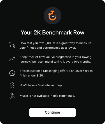 Peloton Workouts: Benchmark Run and Row Classes