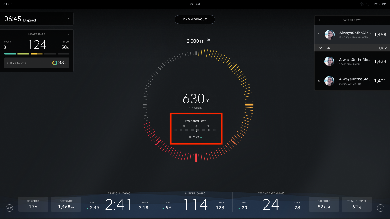 Peloton Workouts: Benchmark Run and Row Classes